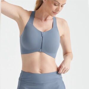 BNWT Knix Catalyst Front Zip Sports Bra Size 7+
